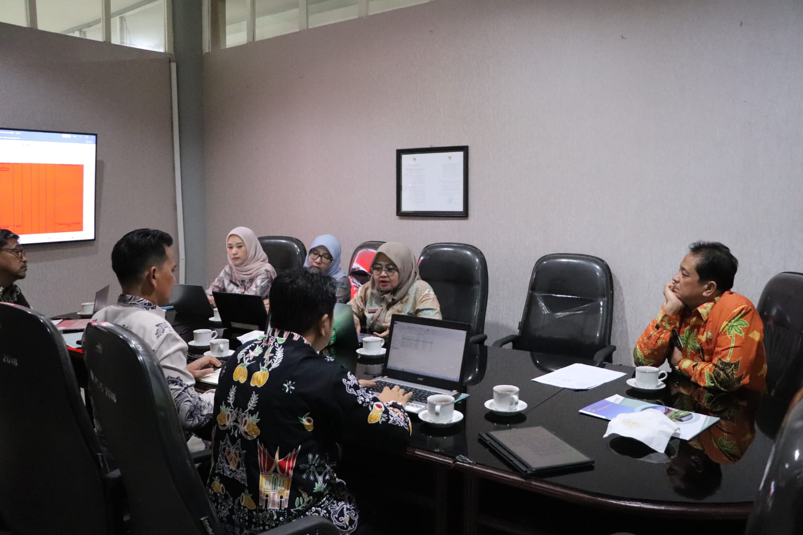 RSJ Prof. HB. Saanin Terima Kunjungan Inspektorat Provinsi Sumatera Barat